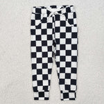 P0699  baby girl clothes gingham print girl winter pant