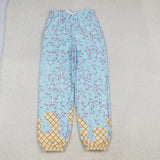 RTS toddler clothes matching ice cream clothing  mama kids pant-2025.9.13