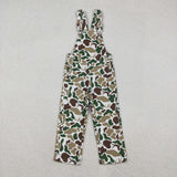 P0828    toddler boy clothes camouflage boy winter overalls