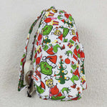 BA0138 christmas gifit Print Kids Girls Back To School Bags