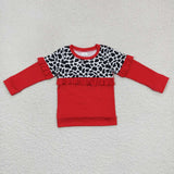 GT0295 red girls top