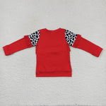 GT0295 red girls top