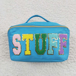 BA0093 blue cosmetic bag