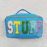 BA0093 blue cosmetic bag