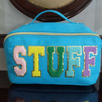 BA0093 blue cosmetic bag