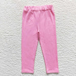 P0212 pink girls pants