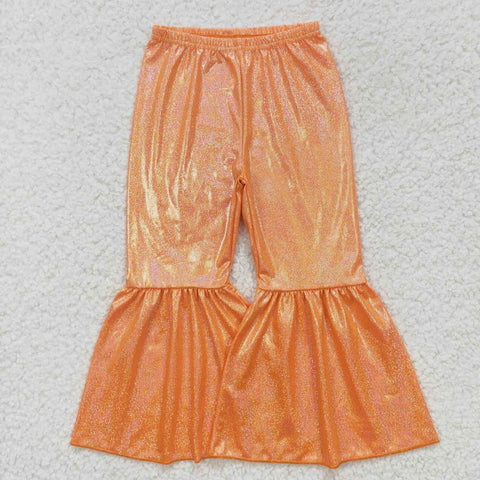 P0188 orange girl bell bell bottom pants