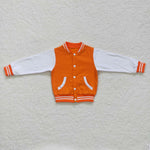 BT0268 orange white shirt