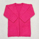 GT0236 pink girls long sleeve shirt