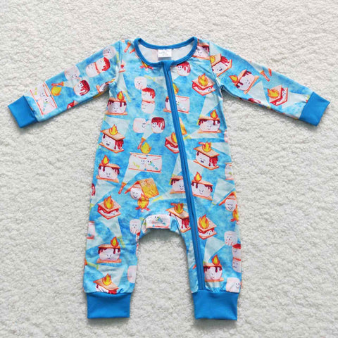 LR0617 long sleeve baby romper