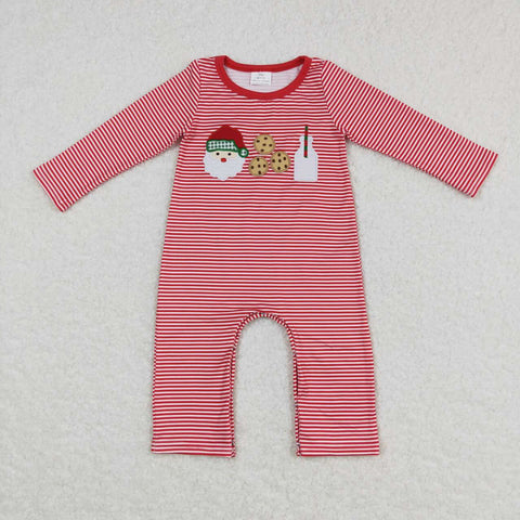 LR0707 long sleeve christmas baby romper