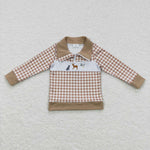 BT0345 long sleeve shirt boy clothes