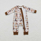 LR0674 long sleeve baby romper