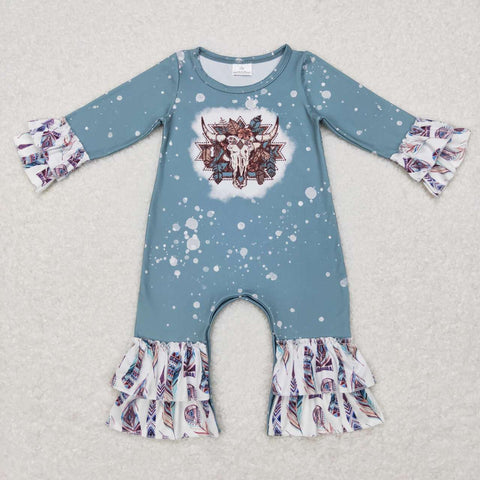 LR0593 long sleeve baby romper