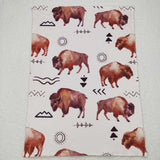 BL0068 brown baby blanket