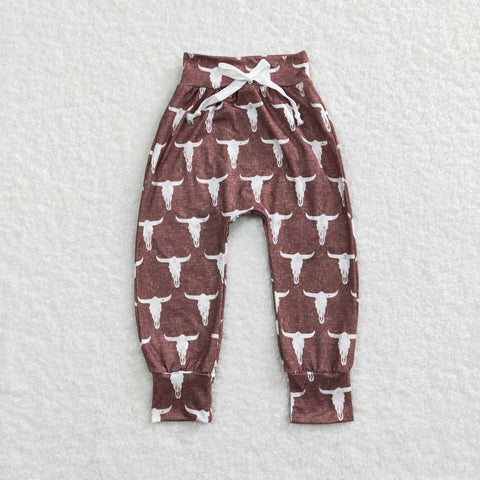 P0273 brown baby long pants