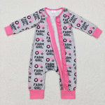 LR0687 long sleeve baby romper