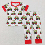 BSPO0200 short sleeve shirt and pants boy pajamas