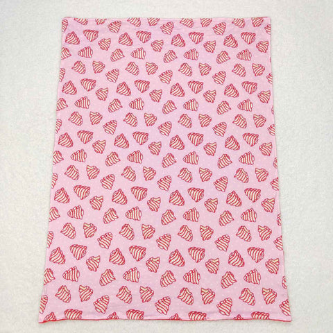 BL0089 pink baby blanket