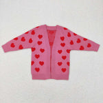 GT0372 christmas pink long sleeve shirt