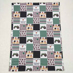 BL0096 cow baby blanket