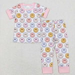 GSPO1078 short sleeve shirt and pants boy outfits