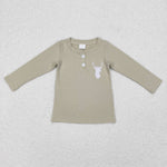 GT0352 christmas deer long sleeve shirt