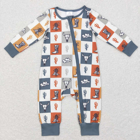 LR0803  long sleeve baby romper