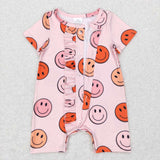 SR0524 short sleeve baby romper