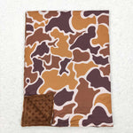 BL0109 brown baby blanket