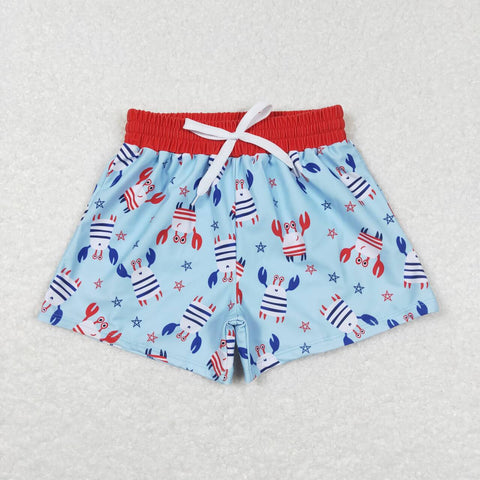 S0187 4th July boy shorts