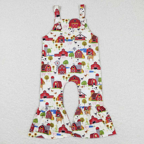 SR0512 farm baby romper