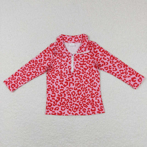 GT0414 camo red long sleeve shirt