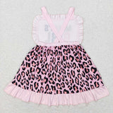 GSD0555 pink sleeveless girls dress