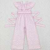 SR0420 pink baby romper