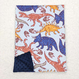 BL0099 dinosuar baby blanket