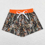 S0195-- boy orange swimming shorts