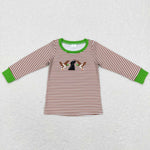 BT0419 duck dog long sleeve shirt boy clothes