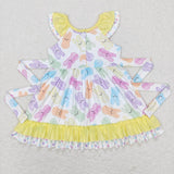GSD0610  Easter rabbit girl dress