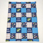 BL0097 fish baby blanket