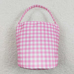 BA0160 Easter pink rabbit bag