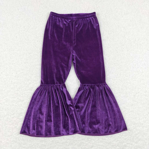 P0385 purple long  pants