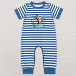 SR0554 duck short sleeve romper