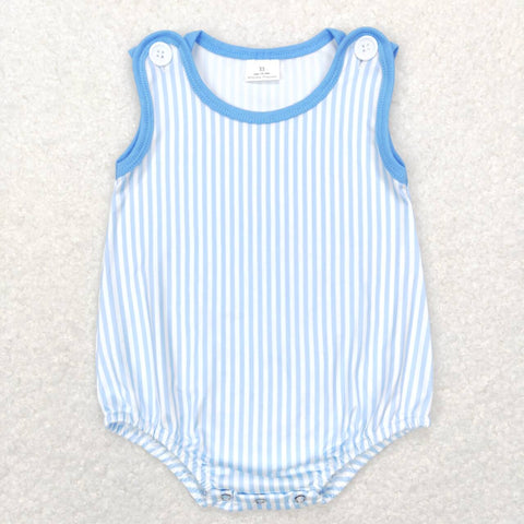 SR0711  blue baby romper