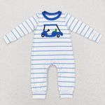 LR0848  long sleeve truck baby romper