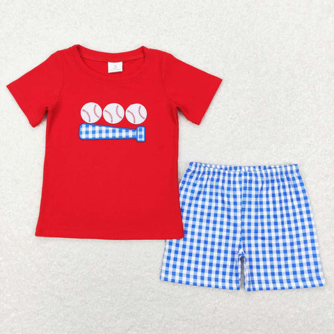 BSSO0388 rugby short sleeve shirt and shorts boy outfits