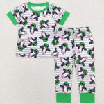 BSPO0279--cow green boy clothing