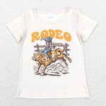 BT0515--short sleeve western rodeo top