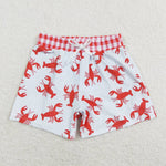 S0202  baby boy clothes crawfish boy summer swim shorts