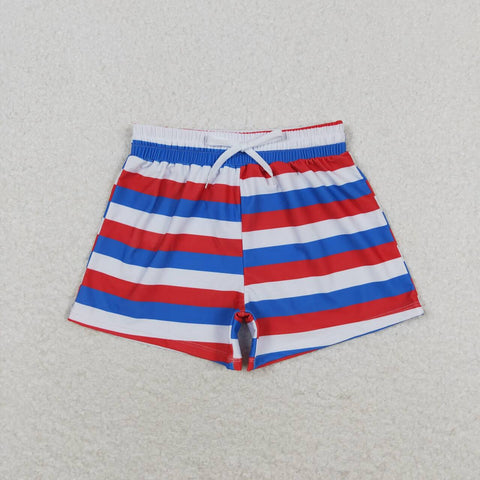 S0233 baby boy clothes stripe boy summer swim shorts